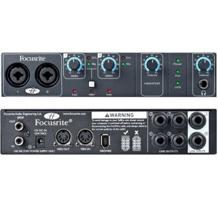 FOCUSRITE Saffire PRO 14 FireWire по цене 22 300 руб.