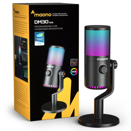 Maono DM30RGB Black по цене 5 150 ₽