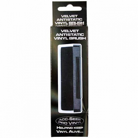 Acc Sees Velvet Antistatic Brush бархатная щетка для винила + щетка для иглы по цене 1 200 руб.