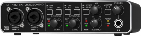 Behringer UMC204HD по цене 10 050 ₽
