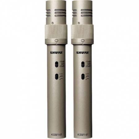 Shure KSM141/SL ST PAIR по цене 104 800 ₽