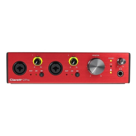 Focusrite Clarett+ 2Pre USB по цене 56 250 ₽