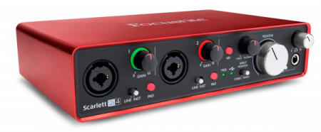 FOCUSRITE SCARLETT 2I4 2ND GEN USB по цене 13 680 руб.