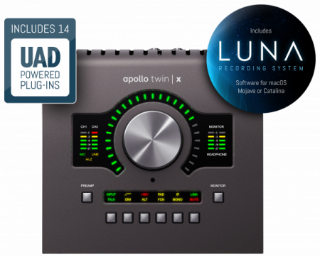 Universal Audio Apollo Twin X Quad по цене 114 240 ₽