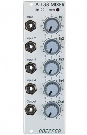 Doepfer A-138a Mixer Linear по цене 5 550 ₽