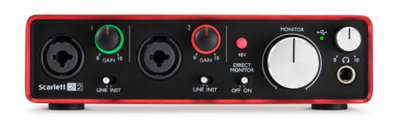 FOCUSRITE Scarlett 2i2 2nd GEN USB по цене 12 900 руб.