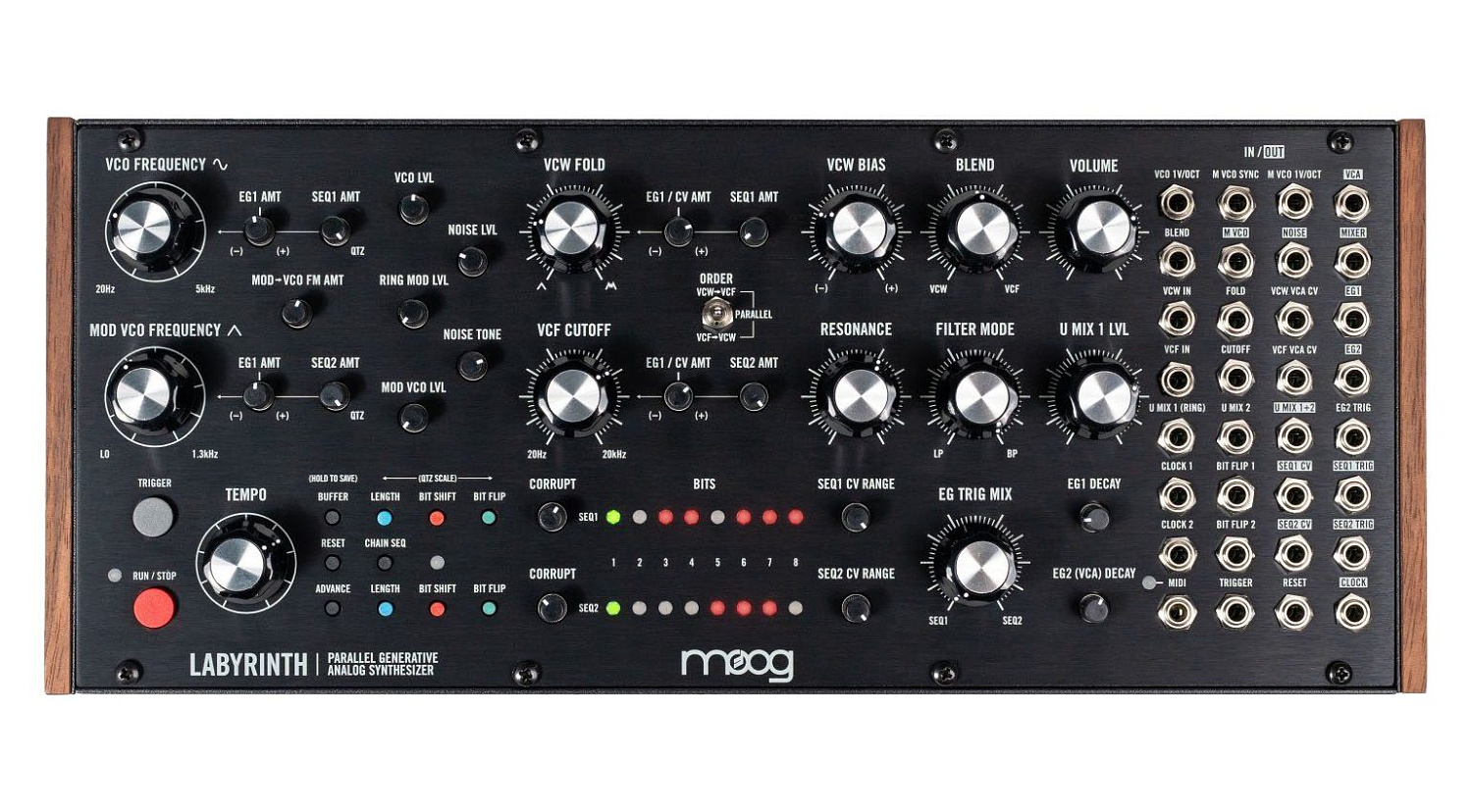 MOOG | Еще больше видео с новым синтезатором Labyrinth