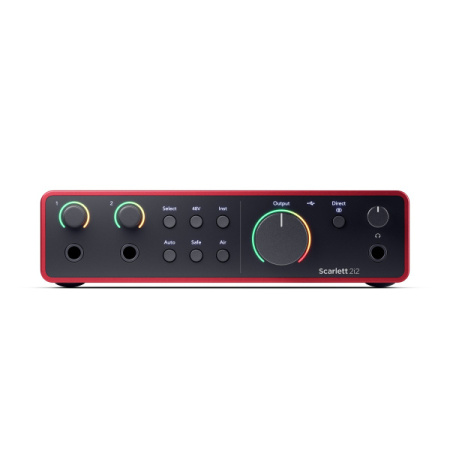 Focusrite Scarlett 2i2 4th Gen по цене 24 237 ₽