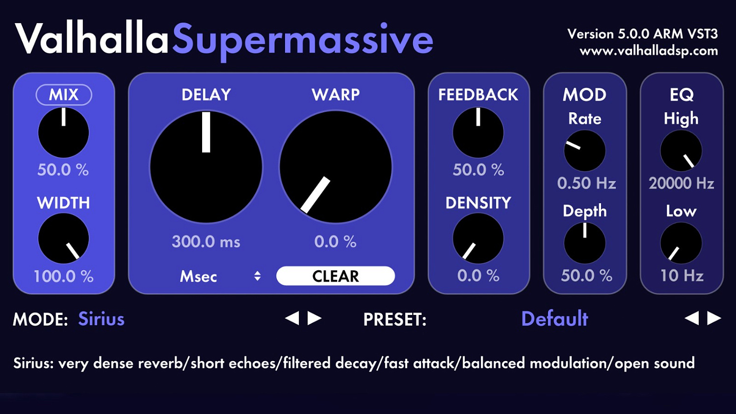 Valhalla DSP представила Valhalla Supermassive 5.0