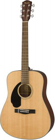 Fender CD-60S Left-Hand Natural по цене 25 850 ₽