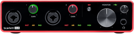 FOCUSRITE Scarlett 4i4 3rd Gen по цене 41 800 ₽