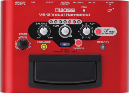 Boss VE-2 Vocal Harmonist по цене 31 950 ₽