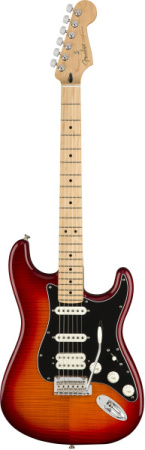 Fender Player Stratocaster HSS Plus Top MN Aged Cherry Burst по цене 115 500 ₽