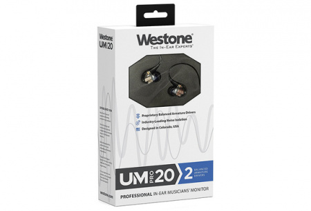 WESTONE UM PRO20 NEW Clear по цене 29 590 ₽