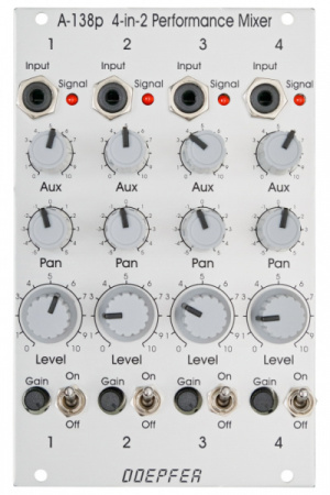 Doepfer A-138p Performance Mixer Input по цене 17 850 ₽