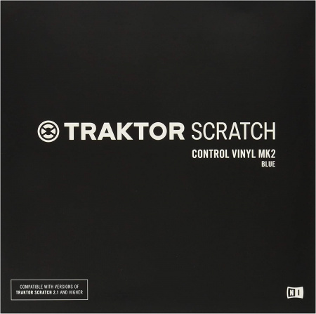Native Instruments Traktor Scratch Pro Control Vinyl Blue Mk2 по цене 3 990 ₽