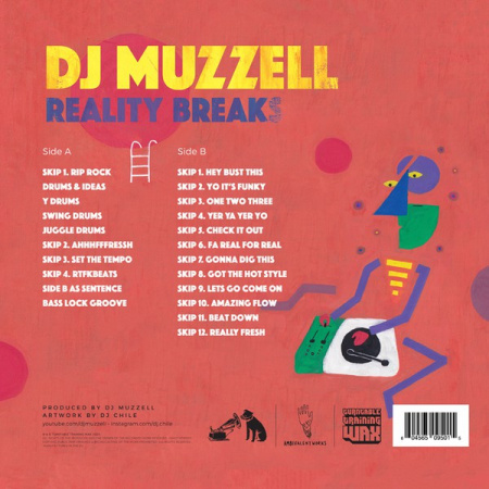 DJ Muzzell – Reality Breaks (12") по цене 2 500 ₽