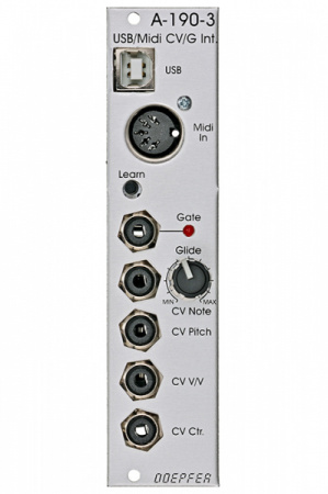 Doepfer A-190-3 USB/MIDI-to-CV/Gate Interface по цене 12 060 ₽