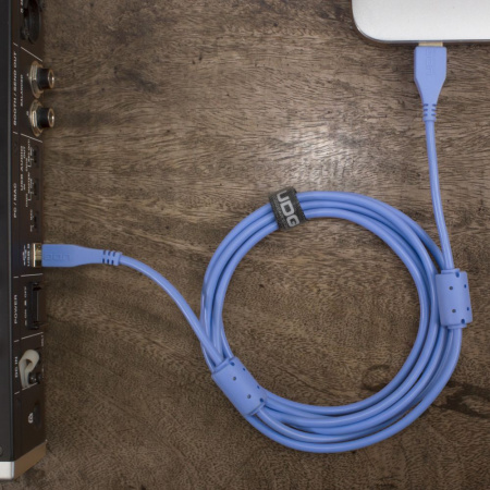 UDG Ultimate Audio Cable USB 2.0 A-B Light Blue Straight 2 m по цене 950 ₽