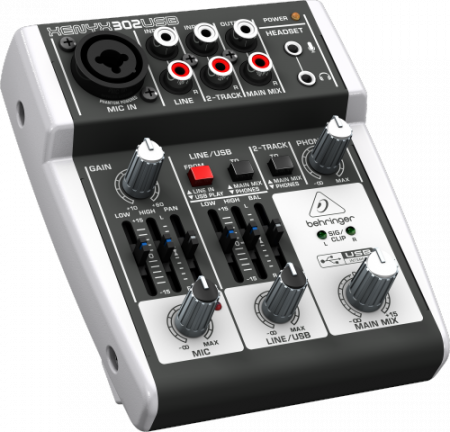 Behringer XENYX 302USB по цене 5 450 ₽