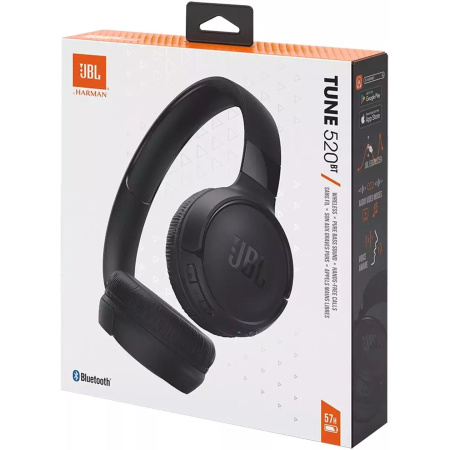JBL Tune 520BT Black по цене 4 050 ₽