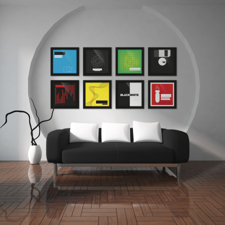Glorious Vinyl Frame Set 12" Black по цене 6 300 ₽