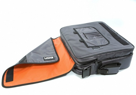 UDG Ultimate CourierBag DeLuxe 17" Steel Grey, Orange Inside по цене 15 000 ₽