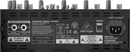 Behringer PPA200 по цене 47 500.00 ₽