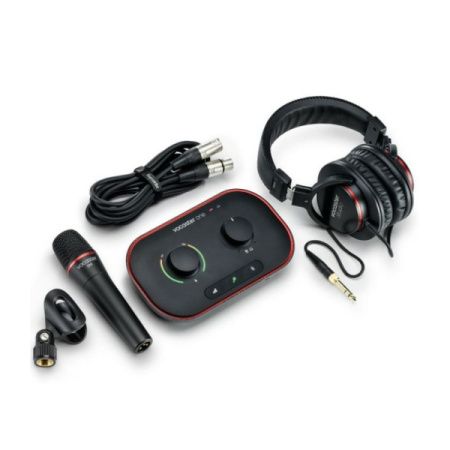Focusrite Vocaster One Studio Podcast Set по цене 37 400 ₽