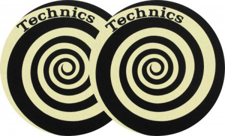 Slipmat-Factory Spiral Yellow (Пара) по цене 1 610 ₽