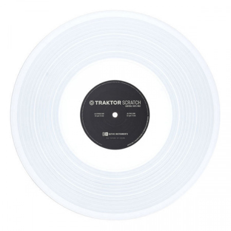 Native Instruments Traktor Scratch Pro Control Vinyl Clear Mk2 по цене 3 990 ₽