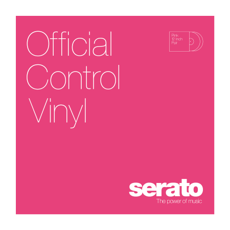 Serato 12" Control Vinyl Performance Series (пара) - Pink по цене 4 680 ₽