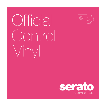 Serato 12" Control Vinyl Performance Series (пара) - Pink по цене 4 500 ₽