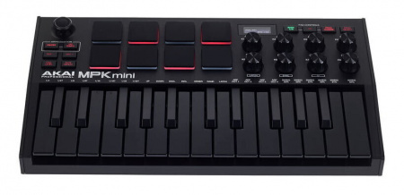 AKAI PRO MPK Mini MK3 Black по цене 16 300 ₽