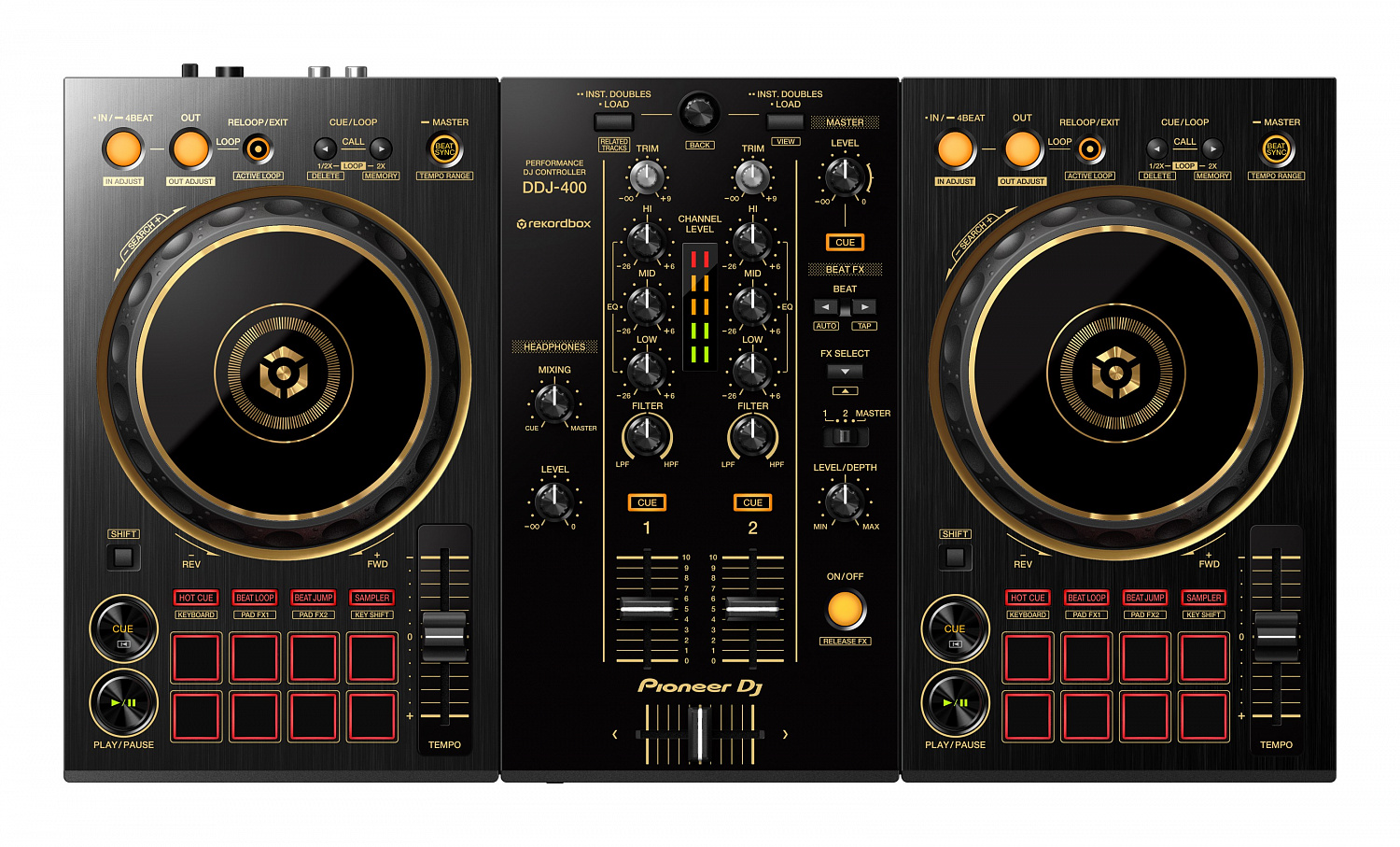 Pioneer DDJ-400-N. Один из лучших контроллеров для обучения теперь в золоте