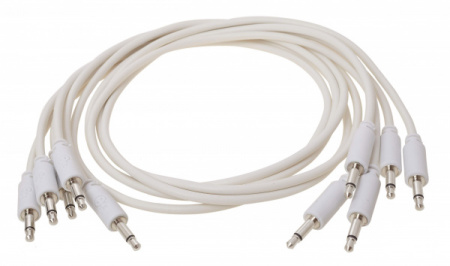 Erica Synths Eurorack Patch Cables 20cm, 5 Pcs White по цене 880 ₽